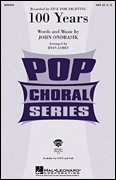 100 Years SAB choral sheet music cover